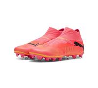 Puma Men Future 7 Match+ Ll Fg/Ag Soccer Shoes, Sunset Glow-Puma Black-Sun Stream, 42 EU
