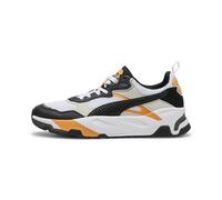 PUMA Men Trinity Baskets, Puma White Puma Black Vapor Gray Clementine, 42 EU