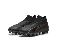 Puma Men Ultra Match+ Ll Fg/Ag Soccer Shoes, Puma Black-Copper Rose, 44.5 EU