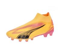 Puma Men Ultra Match+ Ll Fg/Ag Soccer Shoes, Sun Stream-Puma Black-Sunset Glow, 44 EU