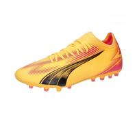 Puma Men Ultra Match Mg Soccer Shoes, Sun Stream-Puma Black-Sunset Glow, 44.5 EU
