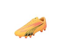 Puma Chaussures de football Homme Ultra Play FG/AG Sun Stream - Puma Black - Sunset Glow 44,5 EU