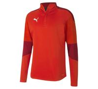 PUMA Mens 21 Rain Zip Top Long Sleeve L Puma Red