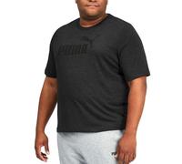 PUMA Men's Big & Tall Essentials TEE, Dark Gray Heather, 4XL