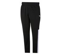 PUMA Pantalon de survêtement homme Contrast – Noir/Blanc – Taille Large US