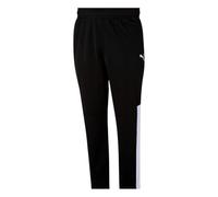 PUMA mens Contrast Sweatpants, Puma Blackpuma Whit, 4XLarge US