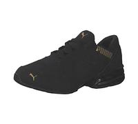 Puma Men's Enzin SL V2 Road Running Shoe, Puma Black Puma Team Gold, 43 EU
