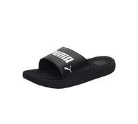 PUMA Men's Fashion Shoes SOFTRIDE SLIDE MASSAGE Slide Sandal, PUMA BLACK-PUMA WHITE, 43