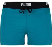 Puma Men's Logo Swimming Trunks Teal XS Male