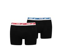 Puma Men's Multi Logo Boxer Lettres Black Combo Taille M, Noir Combo, M