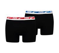 Puma Men's Multi Logo Boxer Lettres Black Combo Taille M, Noir Combo, M