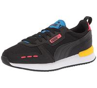 PUMA Men's R78 Sneaker, Black Black-High Risk Red, 11.5