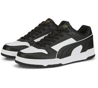 PUMA Unisex Rbd Game Low Baskets, Puma Black Puma White Puma Team Gold, 41 EU