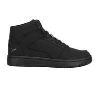 Puma Men's Rebound Layup Sneaker, Black Black-Castlerock