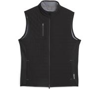 Puma Men's Scotia Quilted Performance Golf Vest P.Black/Nrgy S Male