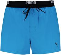 PUMA Shorts Maillot de Bain, Bleu, L Homme
