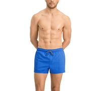 PUMA Men's Swim Shorts Swim Shorts Logo Short Length Swim Shorts, Farben:Blue, Größe Bekleidung:XS