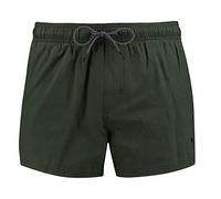 PUMA Men's Swim Shorts Swim Shorts Logo Short Length Swim Shorts, Farben:Thyme, Größe Bekleidung:XL