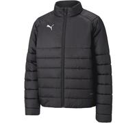 Puma Men's Teamliga Insulated Zip Padded Puffer Jacket Noir/Blanc S Male