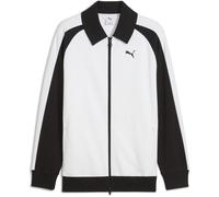 Puma Men's Track Tracksuit Top Blanc/Noir L Male