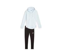 PUMA Metallic Tracksuit FL Survêtement Femme, Bleu Glacial, XS