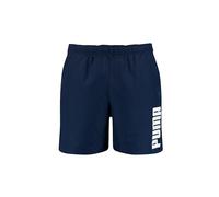 PUMA Mid Length Swim Trunks, Bleu Marine, M Homme