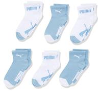 PUMA Mini Cats Lifestyle Sock 6 Pack Chaussette Classique, Powder Blue, 19-22 (Lot de 6) bébé Unisexe