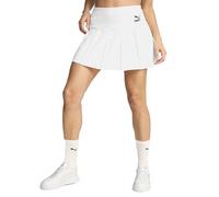 PUMA Mini jupe plissée Classics pour femme, Puma Blanc Aw24, Taille XL