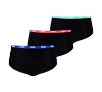 PUMA Mini Short, Mini Short aux Femmes, Black Combo, S