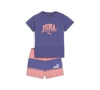 PUMA MINICATS CLASS Tee and Shorts Set INF, Costumes tricotés Mixte bébé, Blue Crystal,