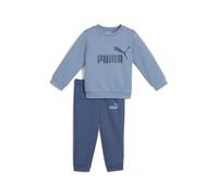 Puma Survêtement bébé Minicats Ess Crew Set – Bleu Froid 68 (3-6 mois) Mixte