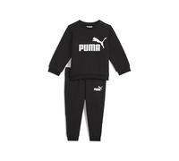 PUMA Ensemble Crew MINICATS ESS – Costume tricoté mixte bébé – Noir Taille 62