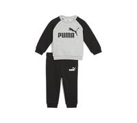 Puma Minicats Ess Raglan Tracksuit Noir 9-12 Months Enfants