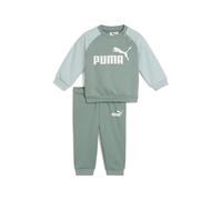 PUMA MINICATS ESS Raglan Crew Set FL INF, Costumes tricotés Mixte bébé, Green Moon, 68