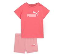 PUMA MINICATS ESS Tee and Shorts Set INF, Costumes tricotés Mixte bébé, Peach Frost, 104