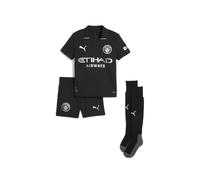 PUMA Minikit Away 25/26 Manchester City Enfant, Vêtements, Noir, 3-4Y 3-4Y