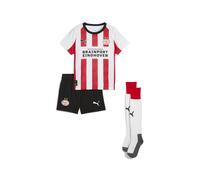 PUMA Minikit Home 25/26 PSV Eindhoven Enfant, Vêtements, Rouge/Blanc, 3-4Y 3-4Y
