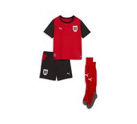 PUMA Minikit Home Autriche 2026 Enfant et Adolescent, Accessoires, Rouge, 4-5Y 4-5Y