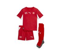PUMA Minikit Home Suisse 2026 Enfant, Accessoires, Rouge, 3-4Y 3-4Y