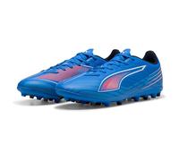 PUMA Mixte 6 Play MG Chaussure de Football, Ultra Bleue, Blanche et Rouge, 42.5 EU
