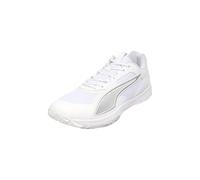 PUMA Mixte Accelerate Pro 4 Chaussure de Terrain intérieur, Blanc argenté, 43 EU