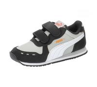 PUMA Mixte Bébé Cabana Racer Sl 20 V Inf, Ash Gray Puma White Puma Black, 21 EU