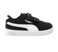 PUMA Mixte bébé Club II V INF Sneaker, Black White Gold, 21 EU