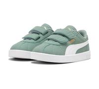 PUMA Mixte bébé Club II V INF Sneaker, Green Moon White, 26 EU