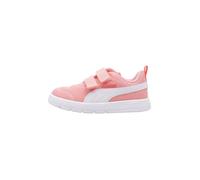 PUMA Mixte bébé COURTFLEX V3 Mesh INF Basket, Pink Fruit White-Peach Frost, 23 EU