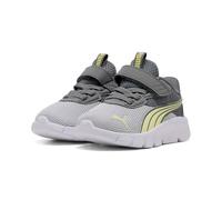 PUMA Mixte bébé FLEXFOCUS Modern AC+ INF Sneaker, Cool Dark Gray-Fresh Yellow White, 20.5 EU