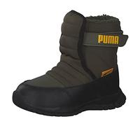 PUMA Mixte bébé Nieve Boot WTR AC Inf Basket, Grape Leaf-Saffron, 20 EU