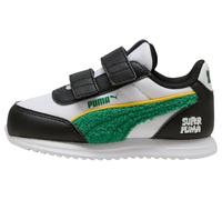 PUMA Mixte bébé R78 LIGHTWIND Super V INF Sneaker, White-Archive Green Black, 24 EU