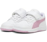 PUMA Mixte bébé REB-L AC+ INF Sneaker, White-MAUVED Out-Magenta Gleam, 21 EU