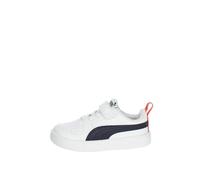 PUMA Mixte bébé Rickie AC Inf Basket, White-Peacoat, 20 EU